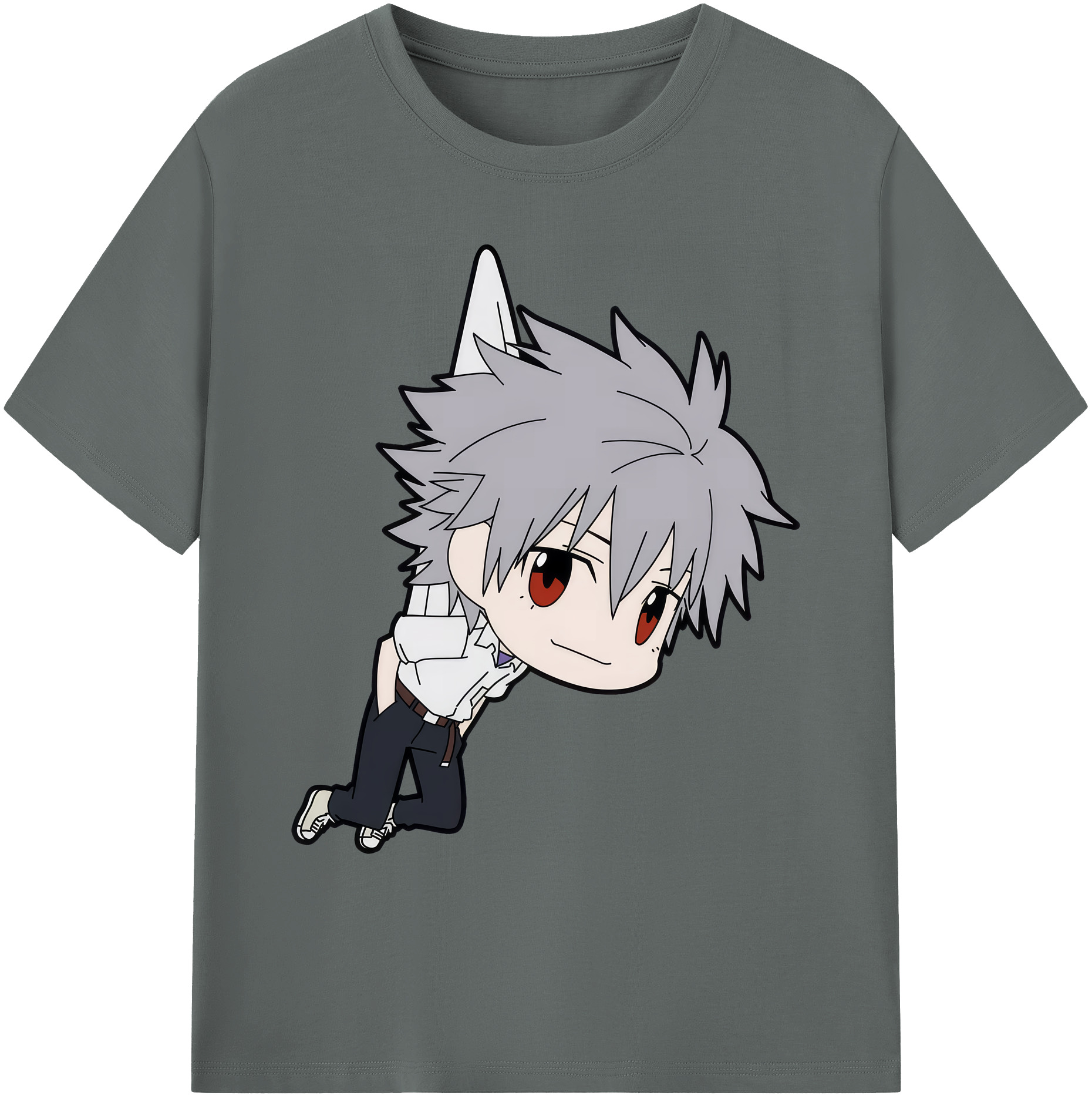 （画像用） EVA 新世紀エヴァンゲリオン 綿100％ メンズ半袖Tシャツ｜肌触りやわらか＆通気性